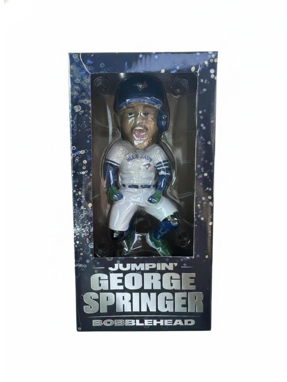 George Springer Jumping Game 7 Bobblehead World Series Toronto Blue Jays USA 2